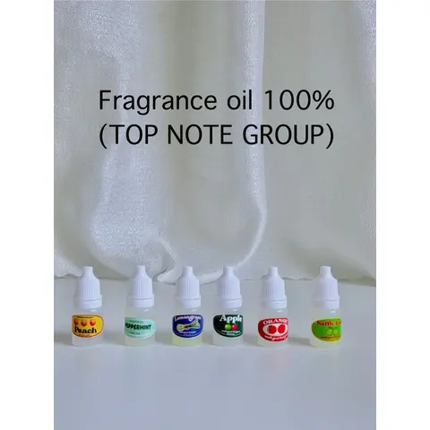 พร้อมส่งน้ำมันหอมระเหย fragrance oils 100%(top note group) สำหรับผสมเทียน สบู่ ลิปออยด์ ยาหม่อง หัวเชื้อน้ำหอม หินหอม