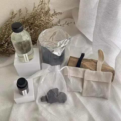 สินค้าใหม่!!! เซตdiy ทำถุงหินหอมทำได้ 3 ชิ้น/เซต
