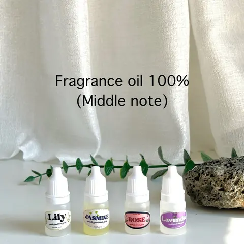 พร้อมส่งน้ำมันหอมระเหย fragrance oils 100%(middle note group) สำหรับผสมเทียน สบู่ ลิปออยด์ ยาหม่อง หัวเชื้อน้ำหอม หินหอม